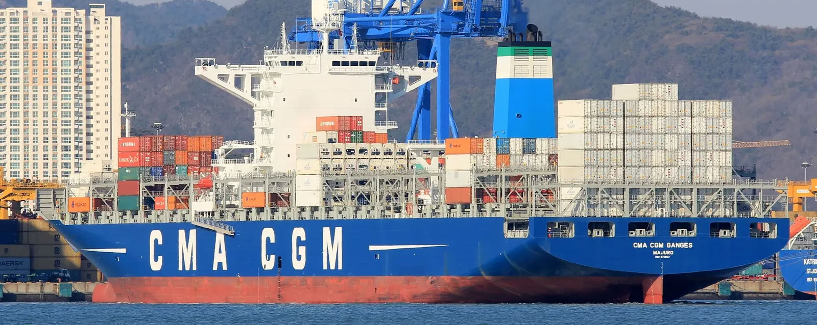 Container vessel CMA CGM Ganges